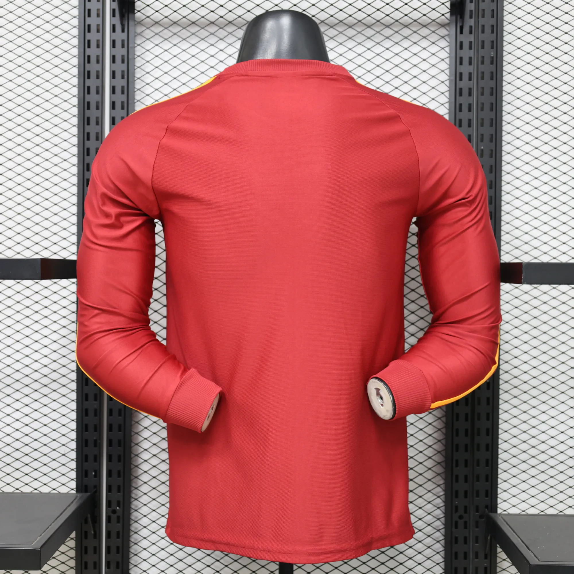 26-27 Roma Mens Casual Retro Style Football Long Sleeve T-Shirt AAAAJersey Wholesale Yupoo 2