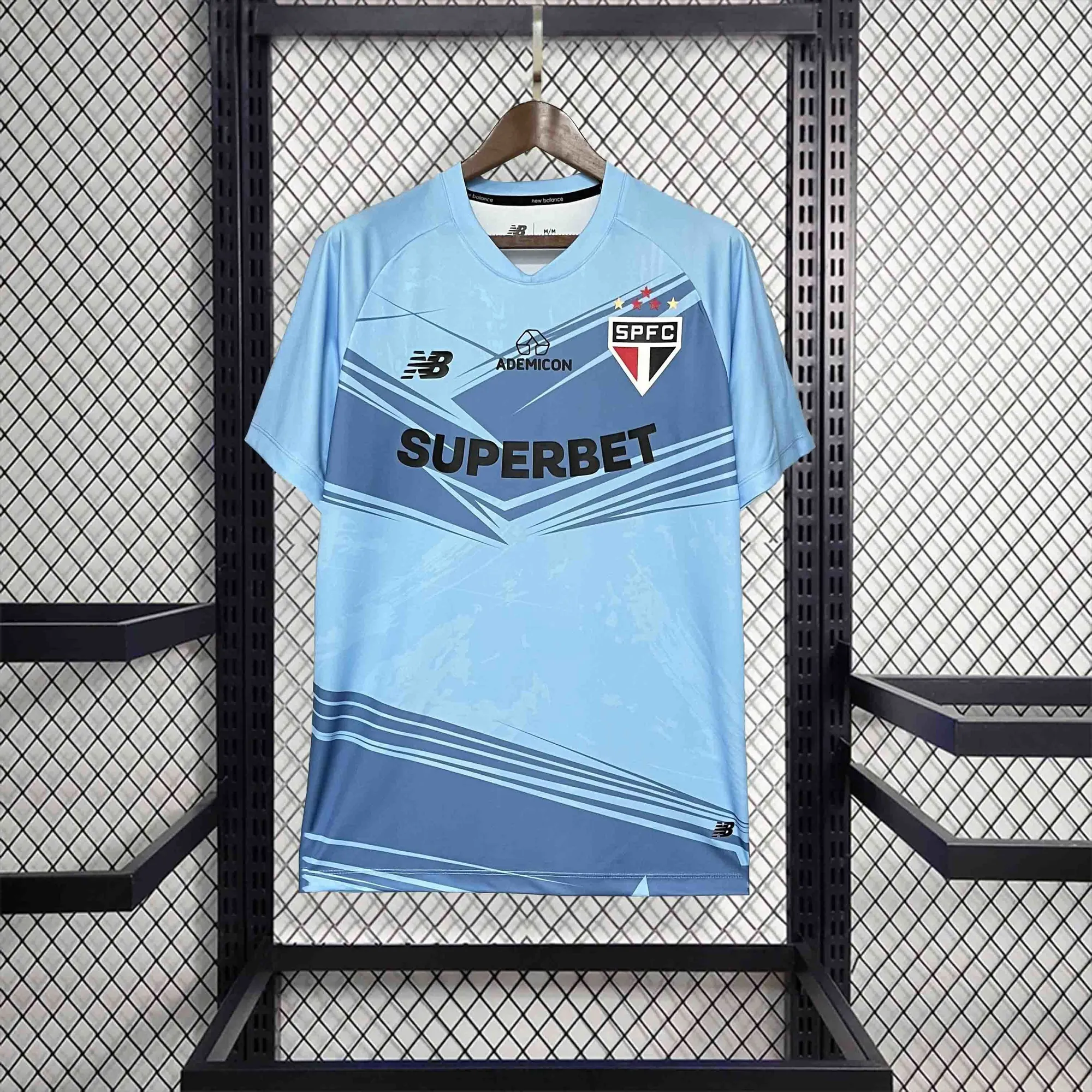 25-26 Sao Paulo Goalkeeper Blue Kit Soccer Uniforms AAAAJersey Supply Yupoo 6