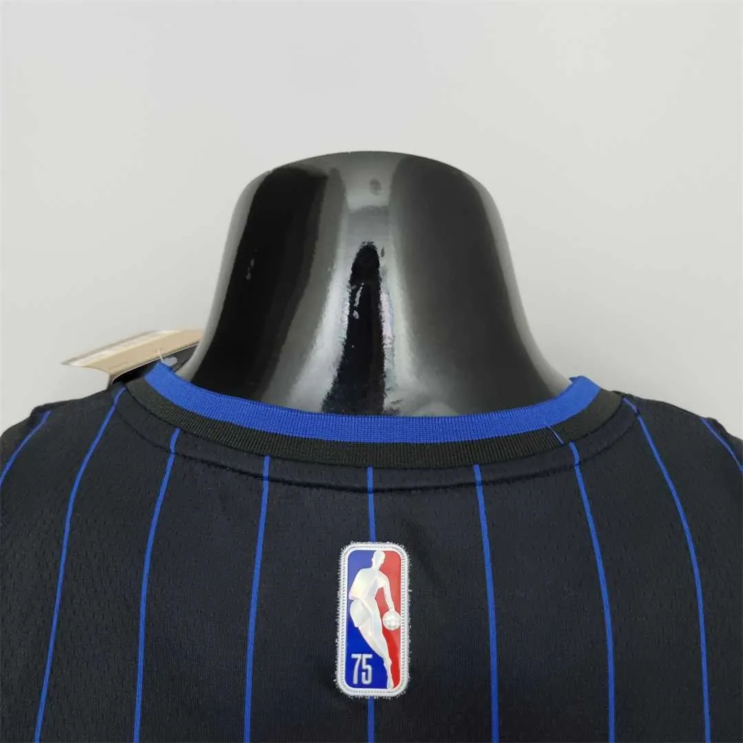 75th Anniversary Anthony#50 Orlando Magic Black NBA Jersey 8