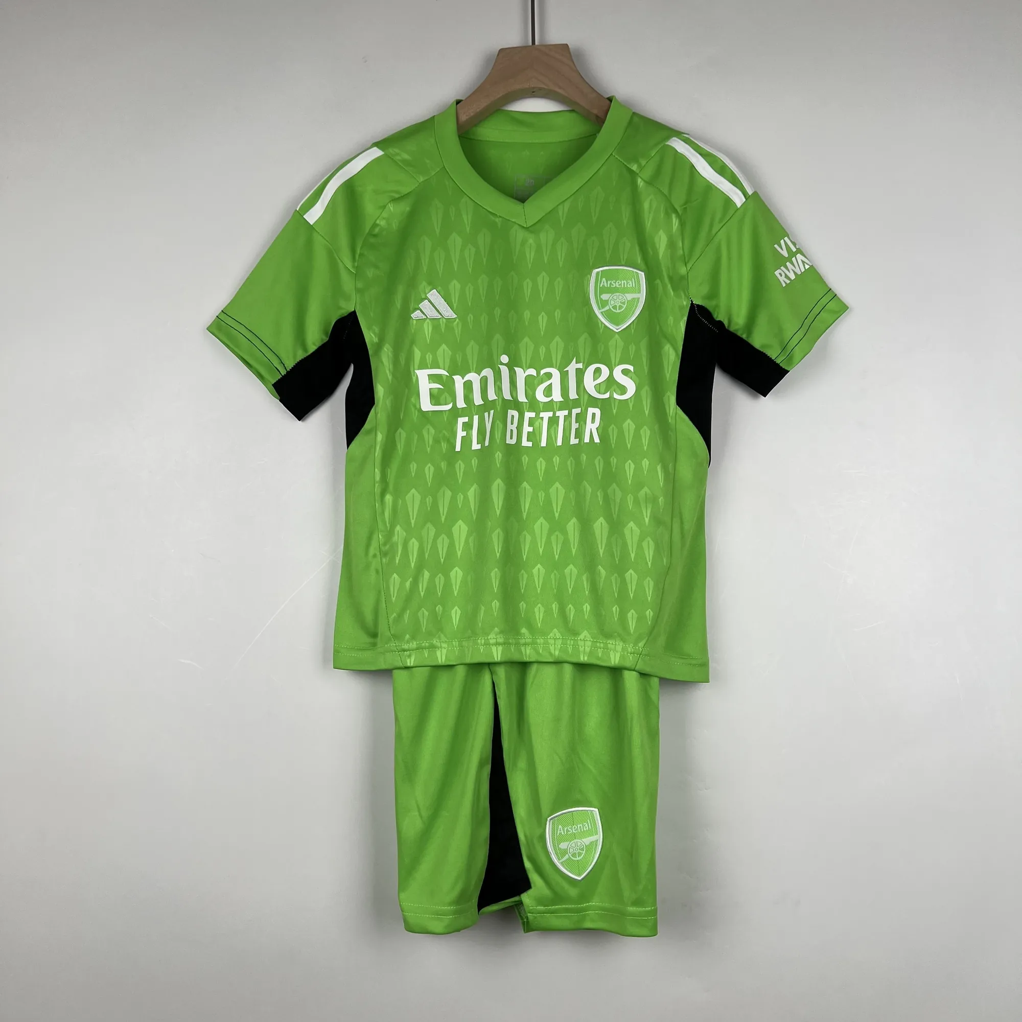 23-24 Kids Goalkeeper Arsenal Green Size 16-28 10