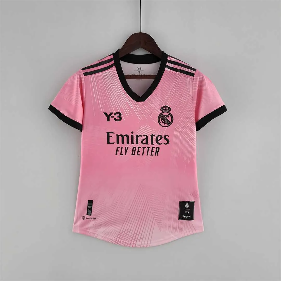 22-23 Real Madrid Y3 Edition pink woman 10