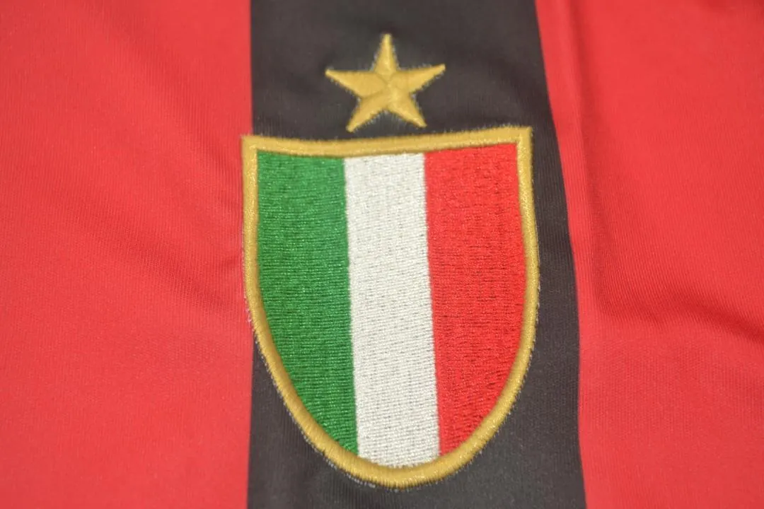88-89 AC Milan home redblack 12