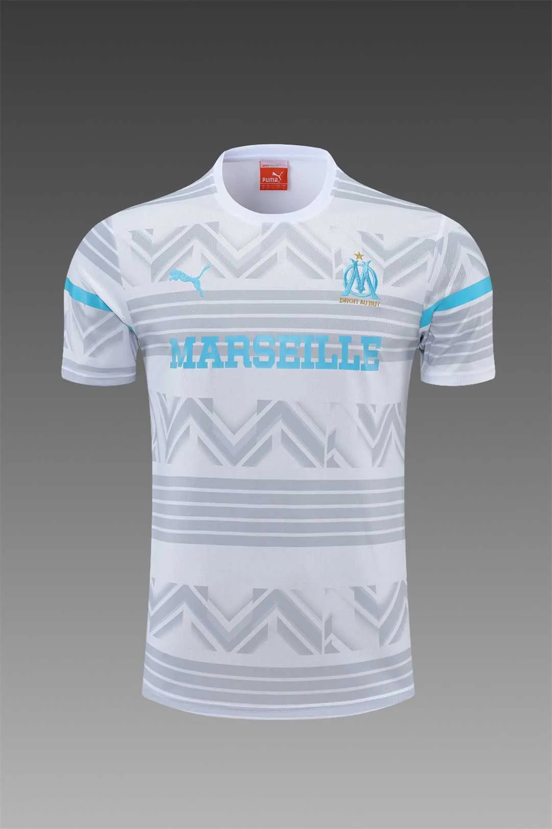 22-23 Marseille vest training suit kit dark blue white1684405084000 18