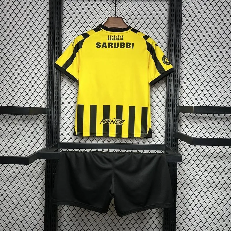 24-25 Penarol Home Kid Kits Youth Apparels Football AAAAJersey Yupoo 2