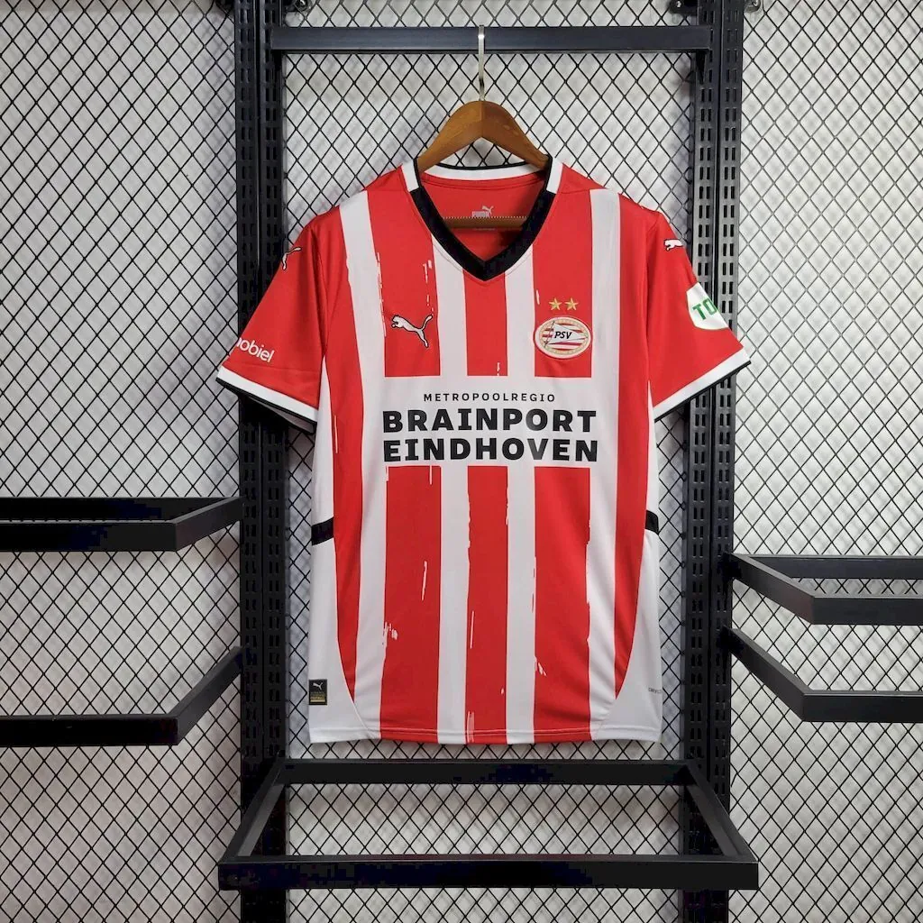 24-25 Eindhoven PSV Home Shirt Soccer Uniforms Football AAAAJersey Yupoo 8