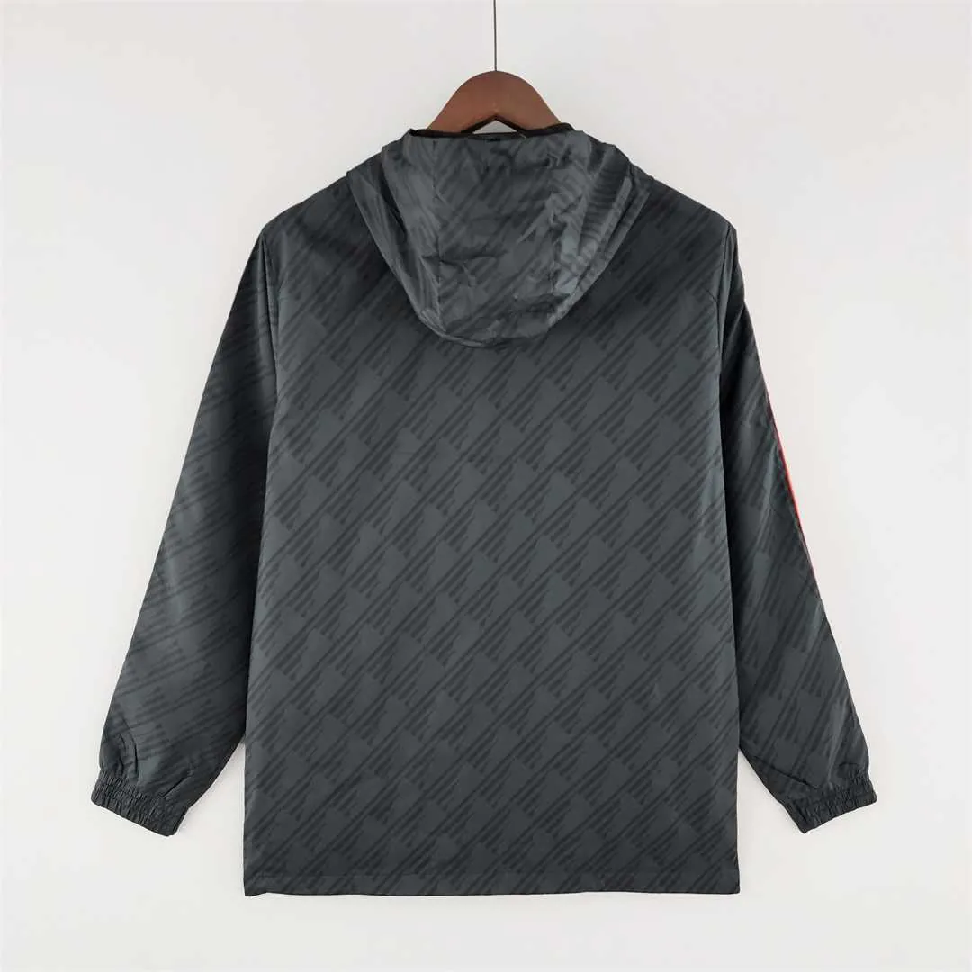 2022 Germany black redwhite Windbreaker 5