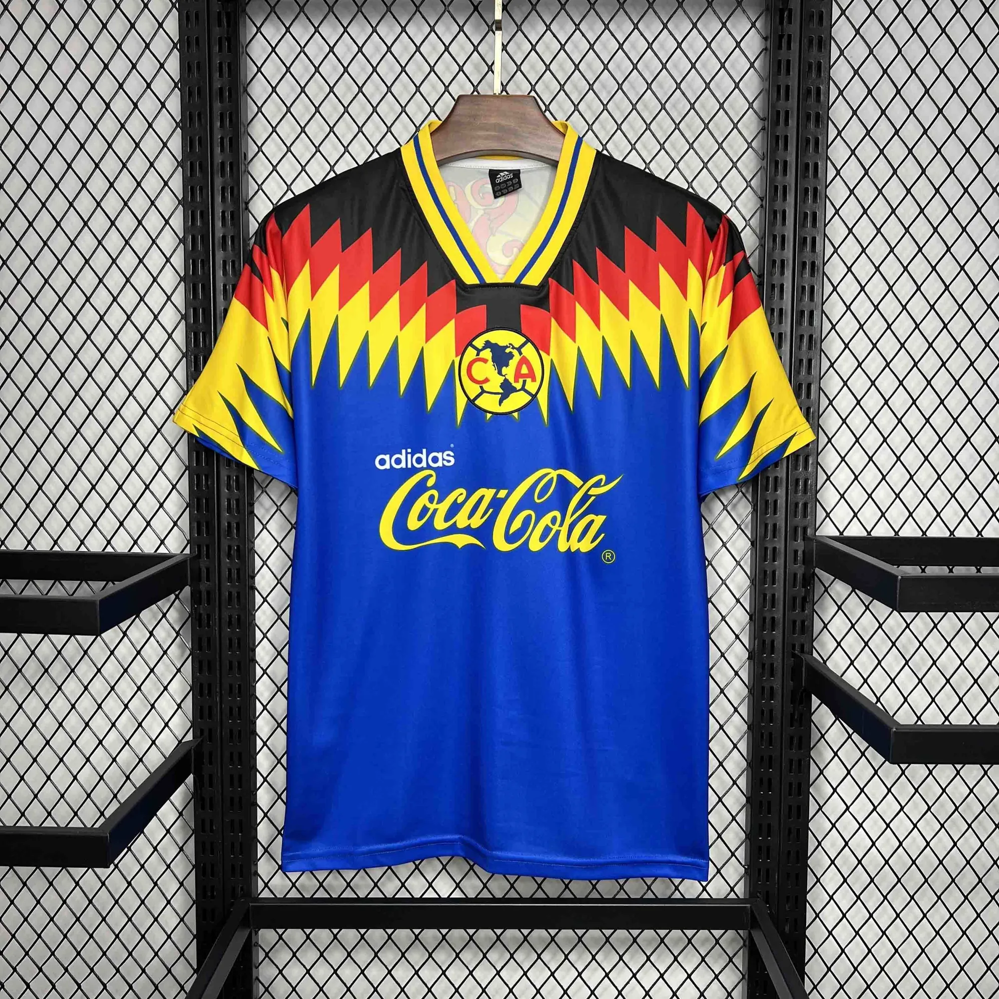 95-96 Club America Away Retro Kit Vintage Shirt Sport AAAAJersey Yupoo 6