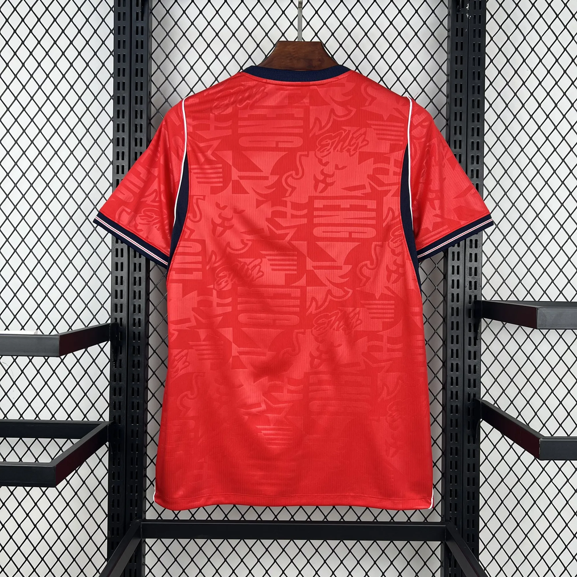 2026 World Cup England Mens Away Kit Red Football T-Shirt AAAAJersey Dropship Yupoo 7 4