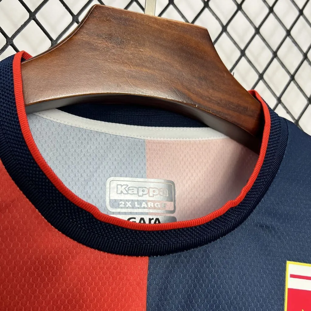 24-25 Genoa CFC Home Shirt Football Uniforms AAAAJersey Supplier Yupoo 4