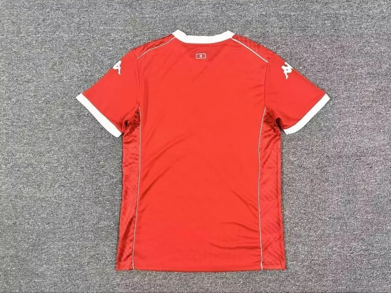 2025 Tunisia Home Kit Soccer T-Shirt AAAAJersey Supply Yupoo 1