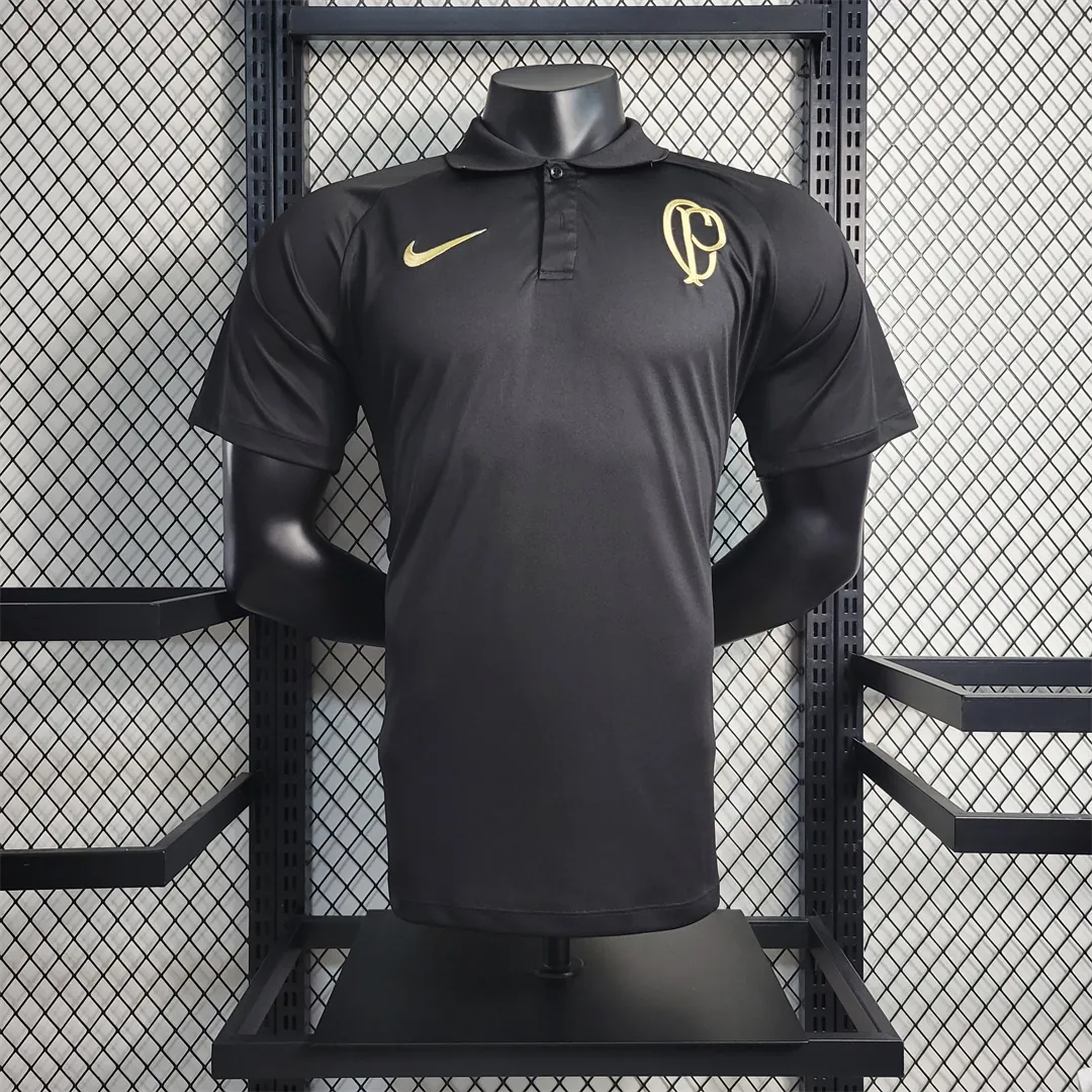 23-24 POLO Corinthians Black Training Suit 8