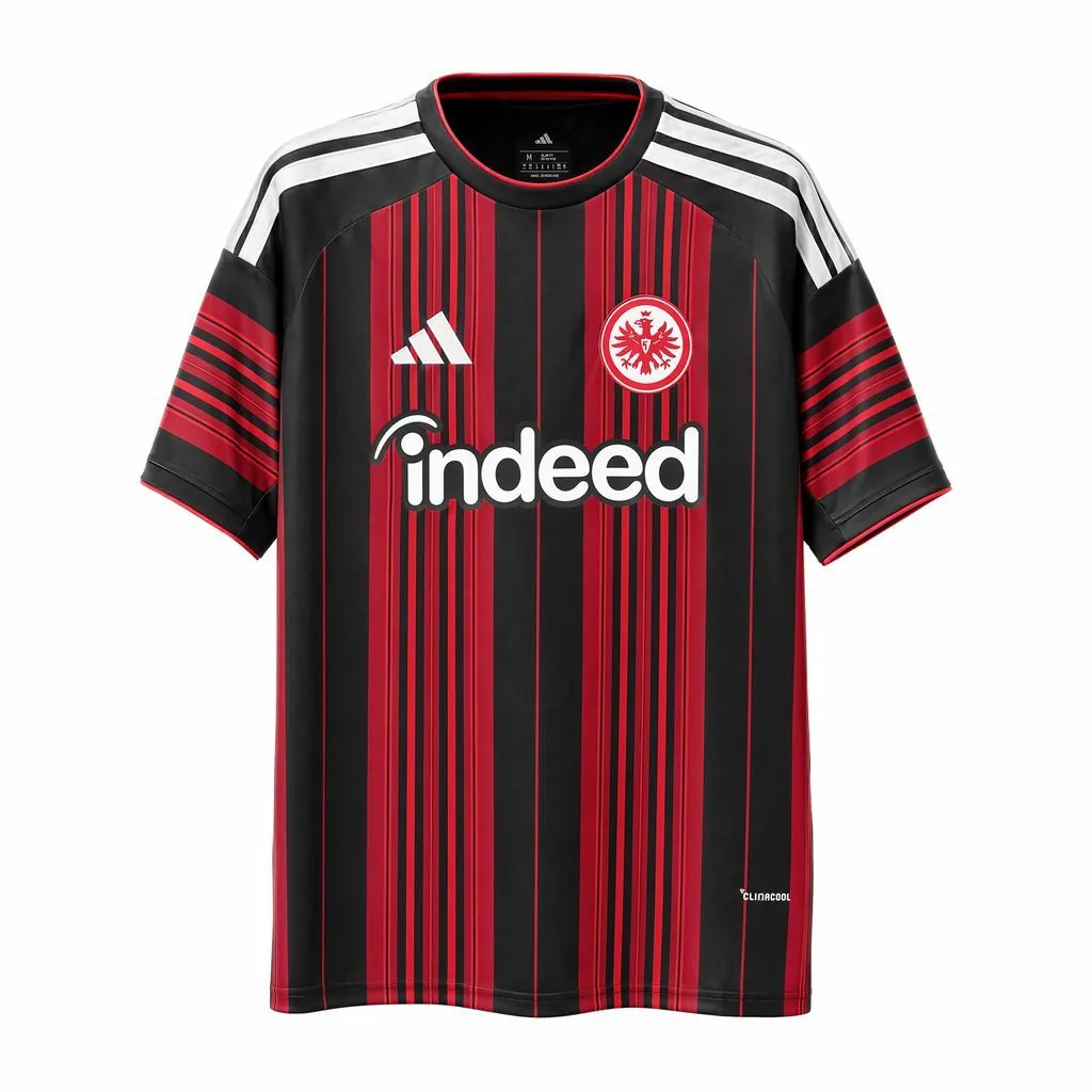 26-27 Eintracht Frankfurt Mens Home Kit Football T-Shirt AAAAJersey Supply Yupoo 9 6