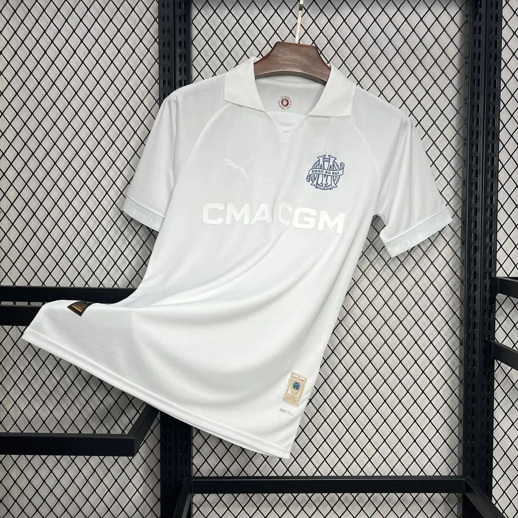 24-25 Marseille 125th Anniversary Edition White Shirt AAAAJersey Supplier Yupoo 8