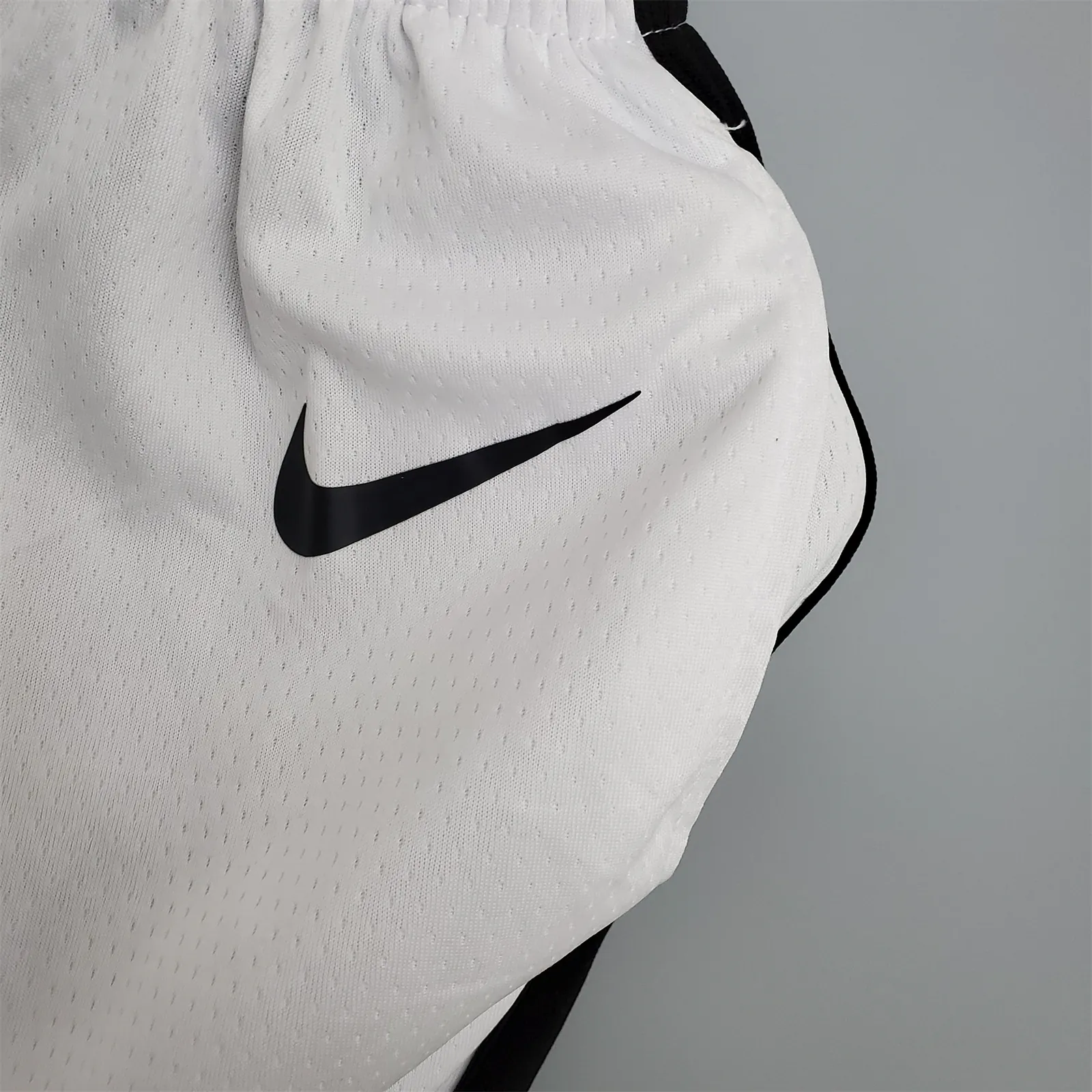 Nets White Shorts 4