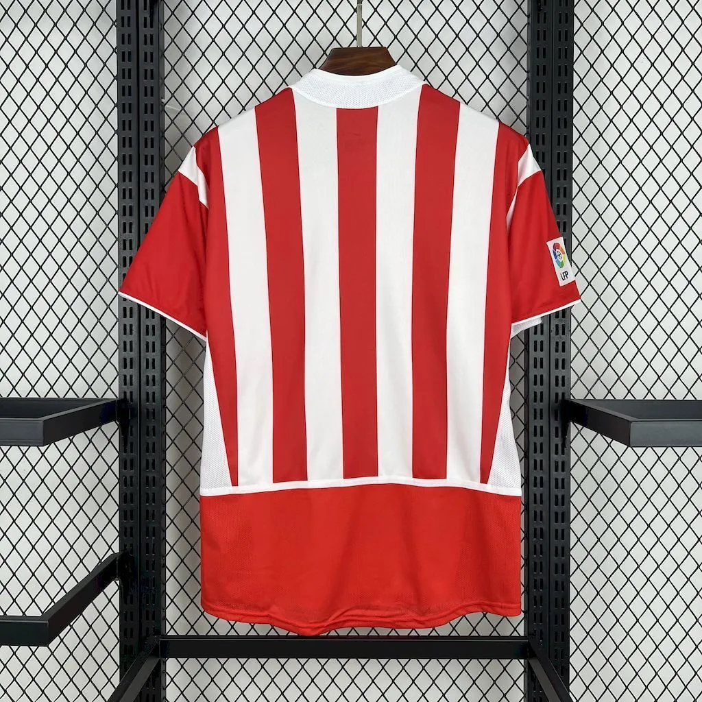 02-03 Atletico Madrid Home Retro Kit Vintage Shirt AAAAJersey Supply Yupoo 4
