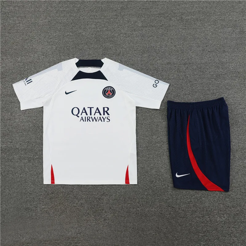 23-24 PSG Short Sleeve Tracksuit Yupoo 1