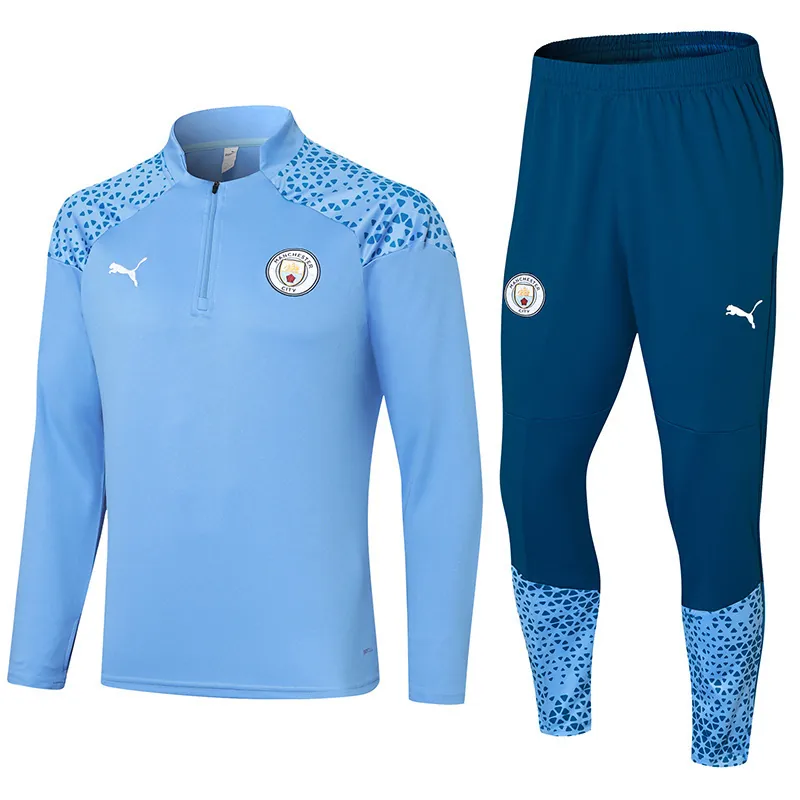 23-24 Manchester City Long Sleeve Training Suit Yupoo 3