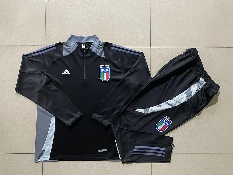 2024 Italy Long Sleeve Training Suit Football Shirts 2