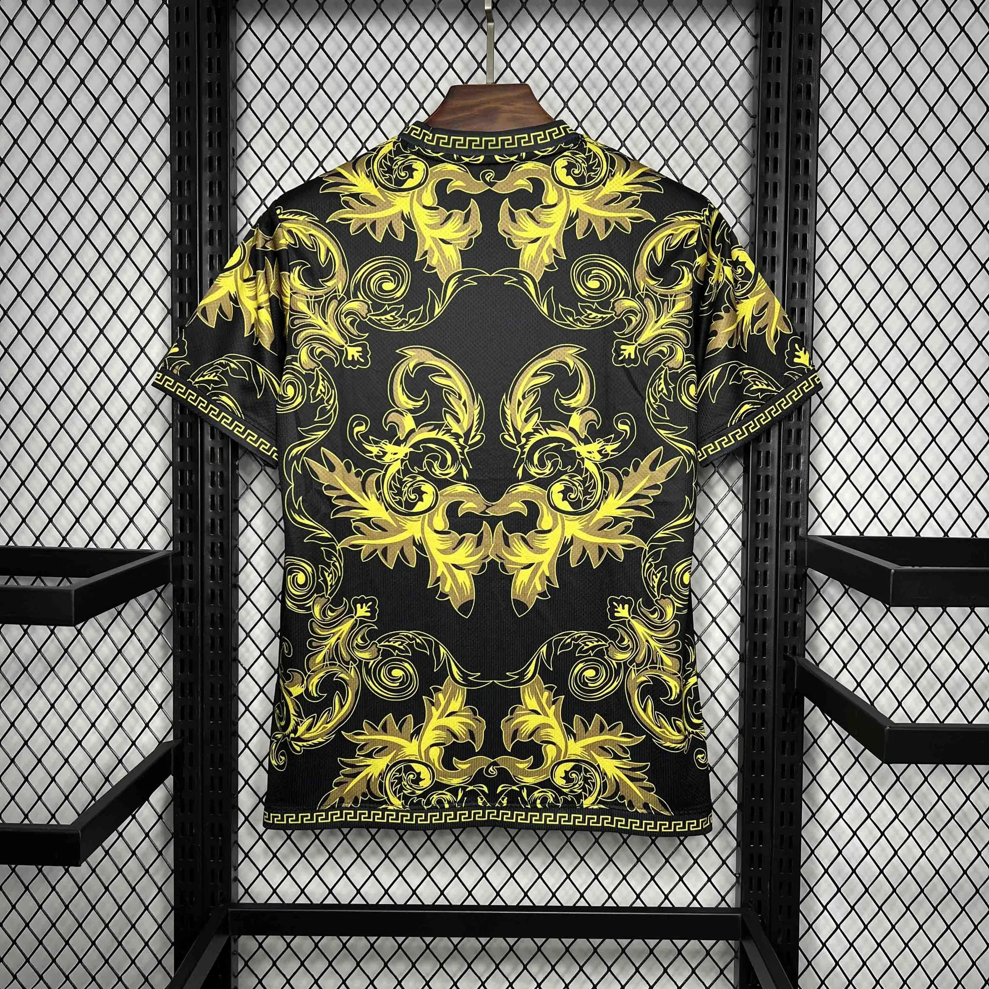 2022 Italy X Versace Black Gold Special Edition Kit AAAAJersey Supplier Yupoo 2