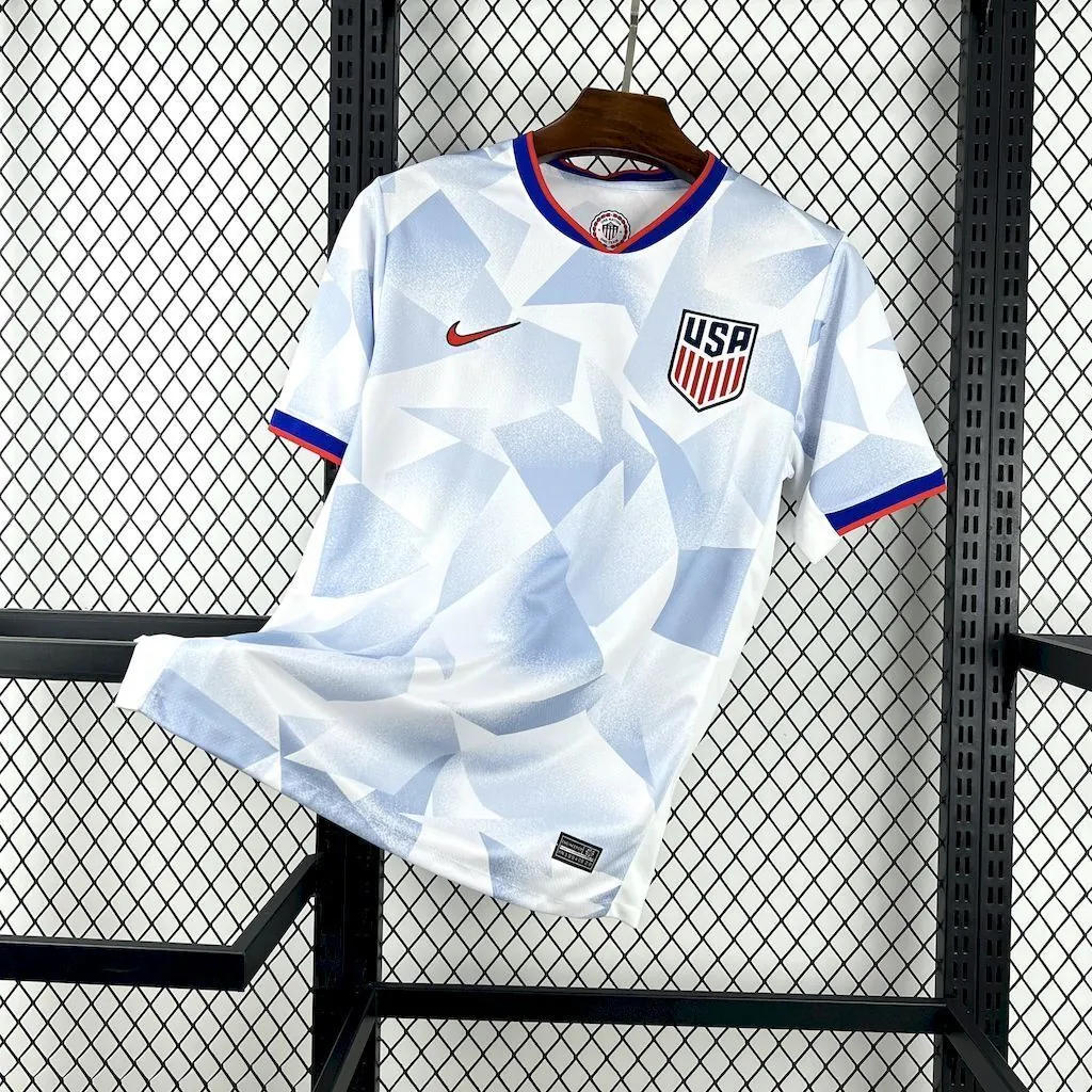 2025 USA Home Kit Soccer T-Shirt AAAAJersey Supply Yupoo 5