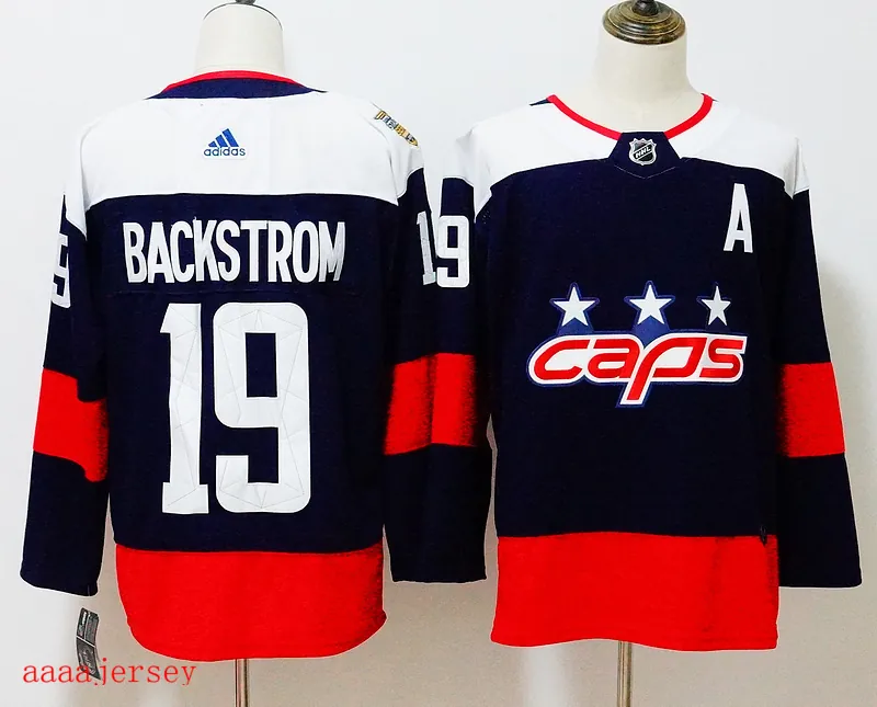 Washington Capitals ice hockey jersey M-3XL 华盛顿首都队冰球服 1