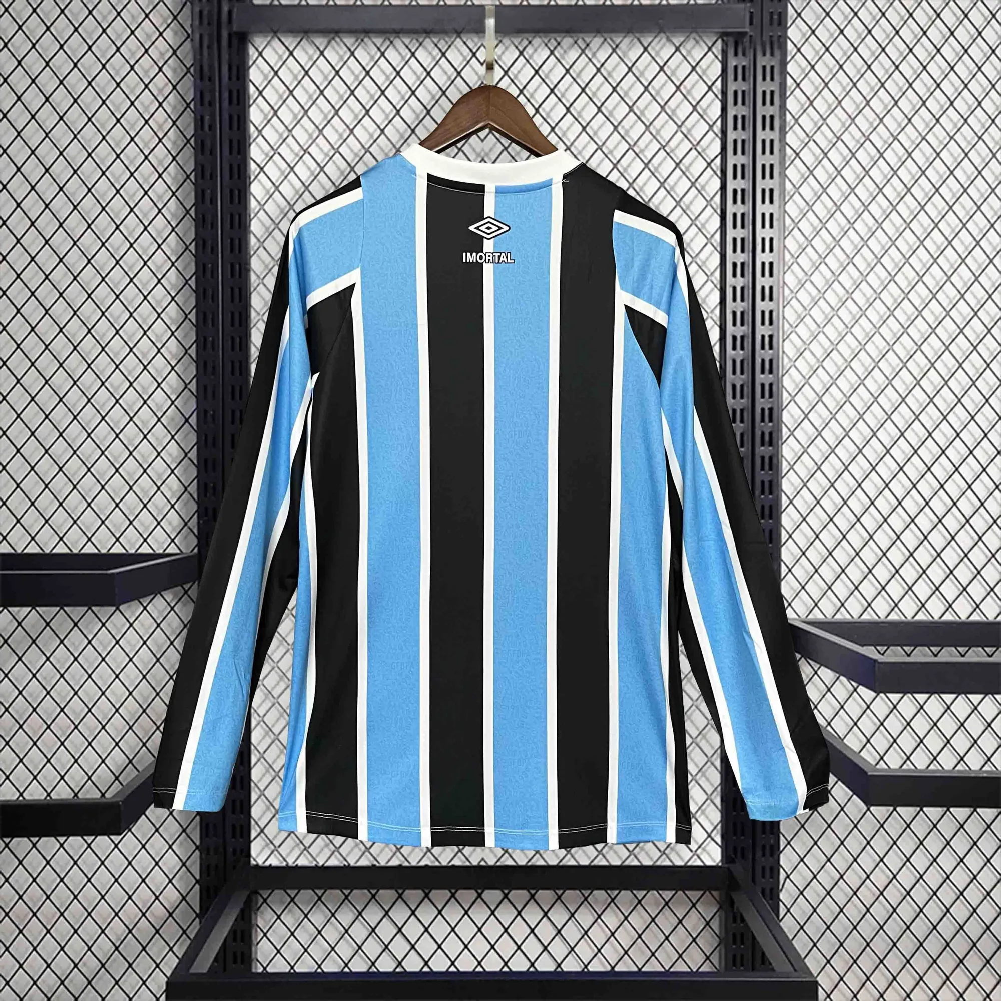 24-25 Gremio Home Kit Long Sleeve Shirt Sport AAAAJersey Yupoo 3