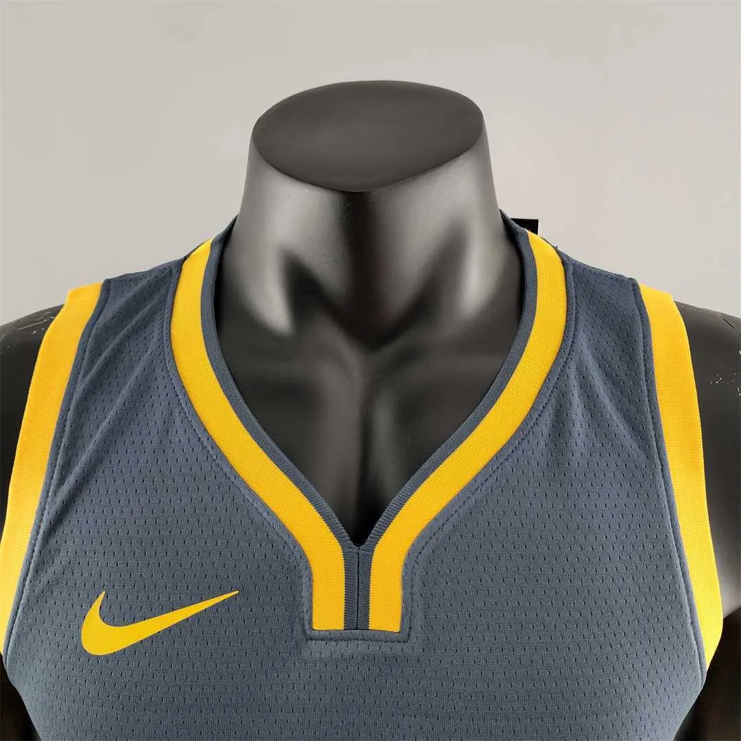 2018 DURANT #35 Golden State Warriors Grey NBA Jersey 2