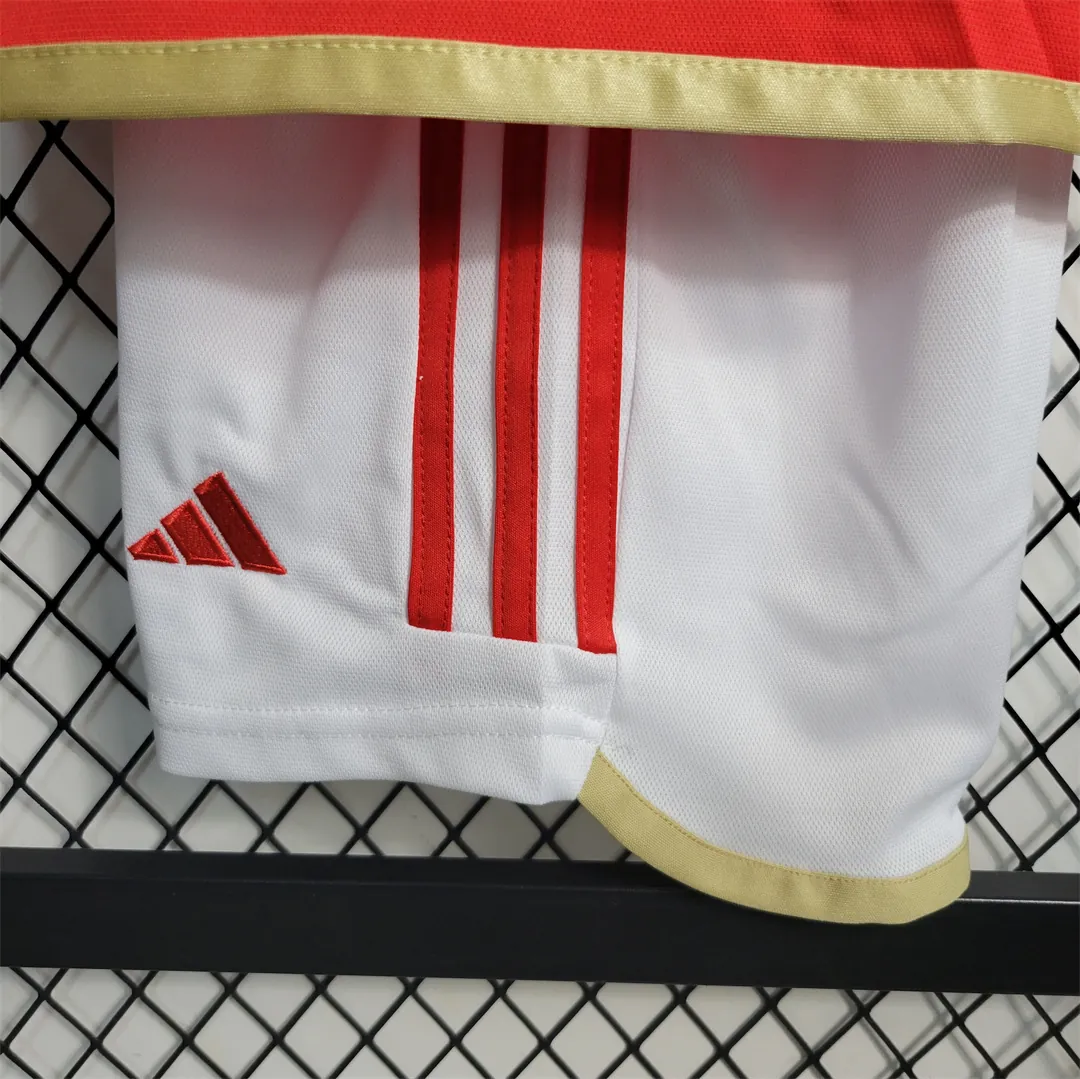 23-24 Benfica Home Kids Kits Football Jerseys Yupoo 3