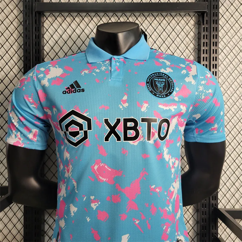 23-24 Player Edition Inter Miami Training Jersey Blue S-XXL 5