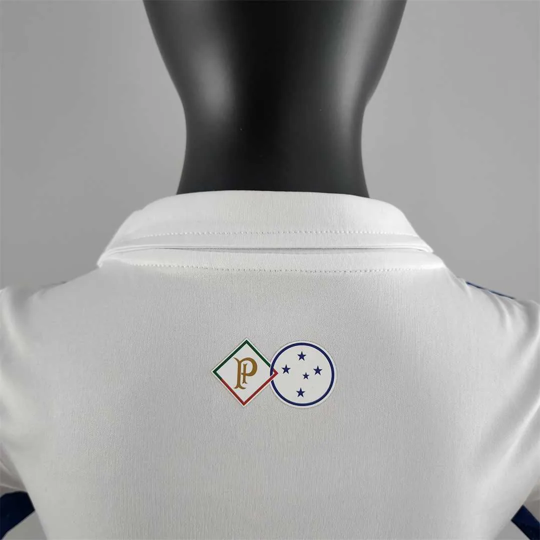 22-23 Cruzeiro away kids kit 5