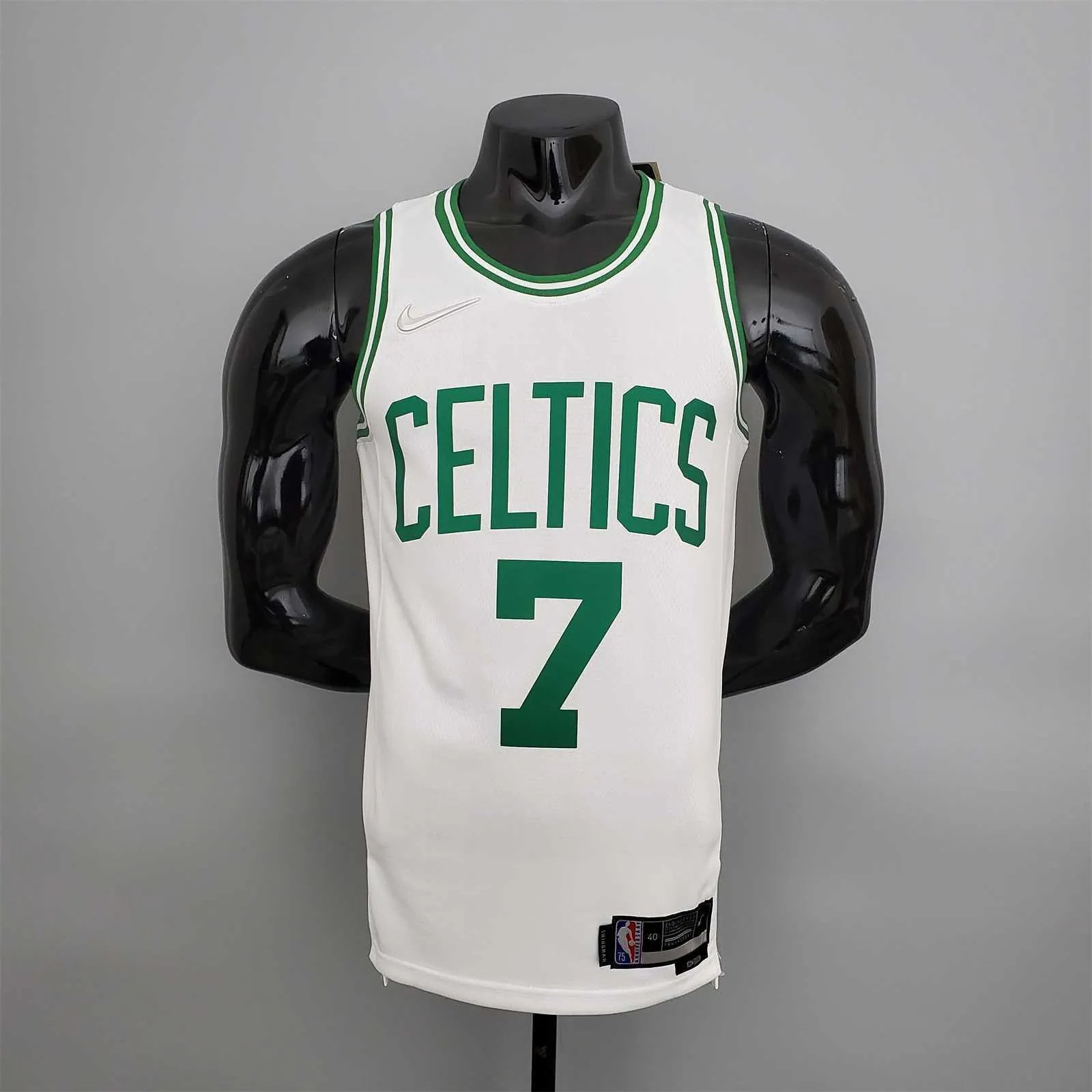 75th Anniversary Brown #7 Celtics White 7