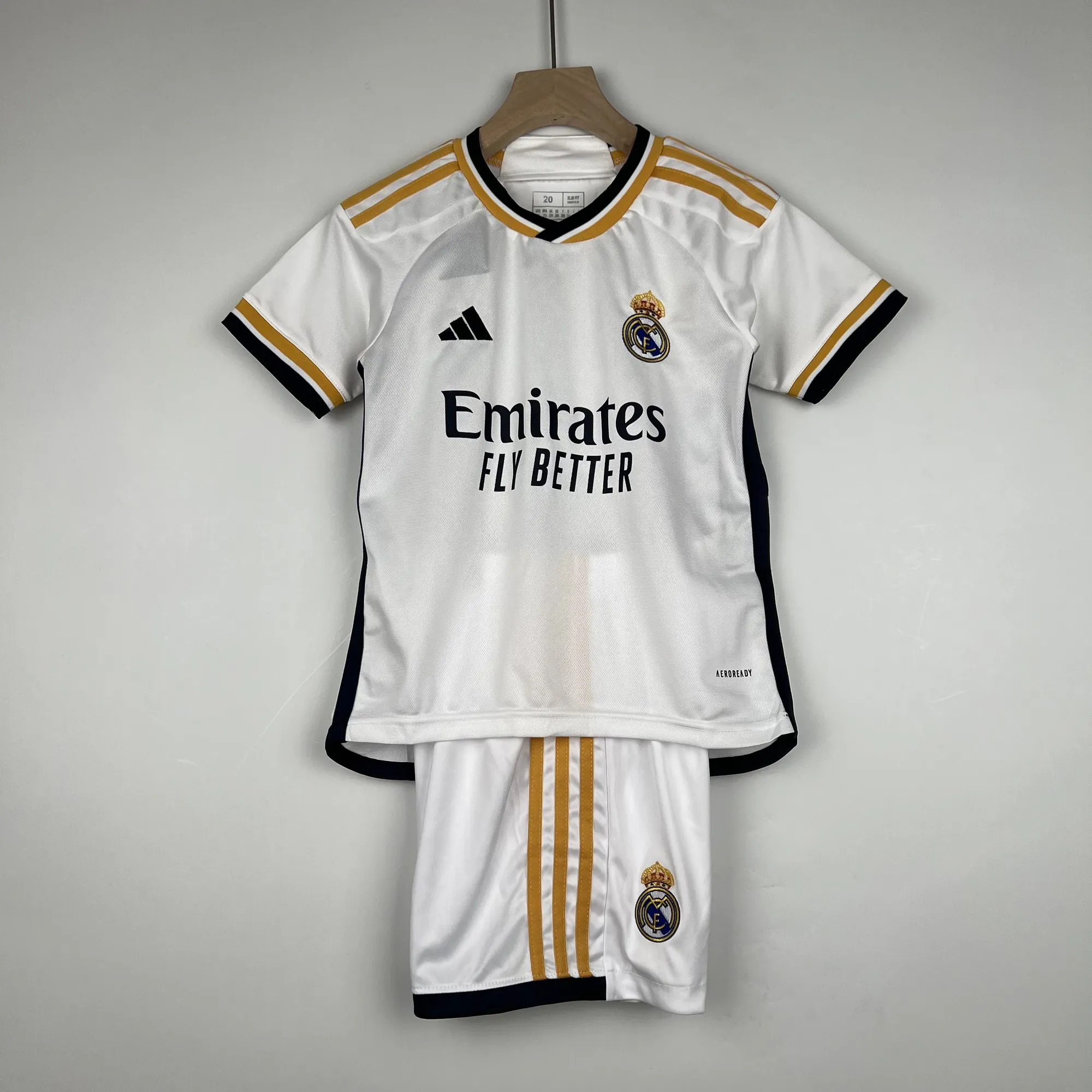 23-24 Kids Real Madrid home size 16-28 9