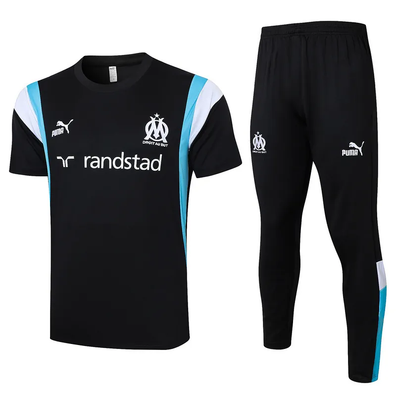 23-24 Marseille Short Sleeve Tracksuit Yupoo 3