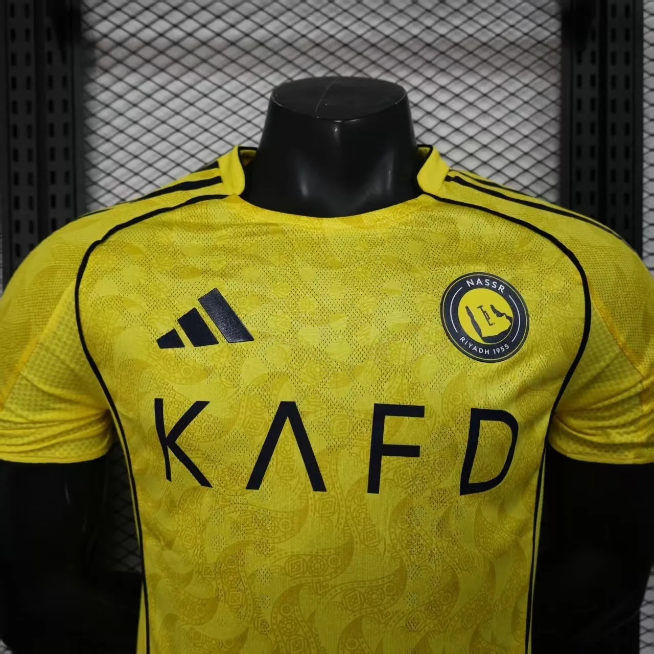 25-26 Al-Nassr Home Yellow Kit Player Version Soccer Shirt AAAAJersey Yupoo 4