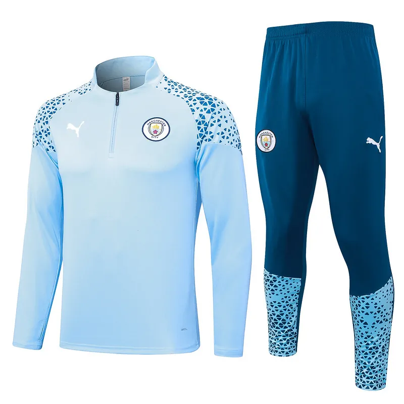 23-24 Manchester City Long Sleeve Training Suit Yupoo 3