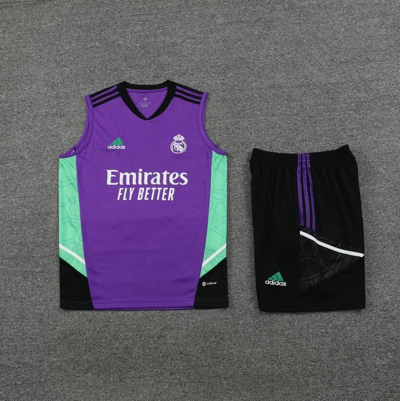 23-24 Real Madrid Training Vest Kit S-XXL Soccer Jerseys 2