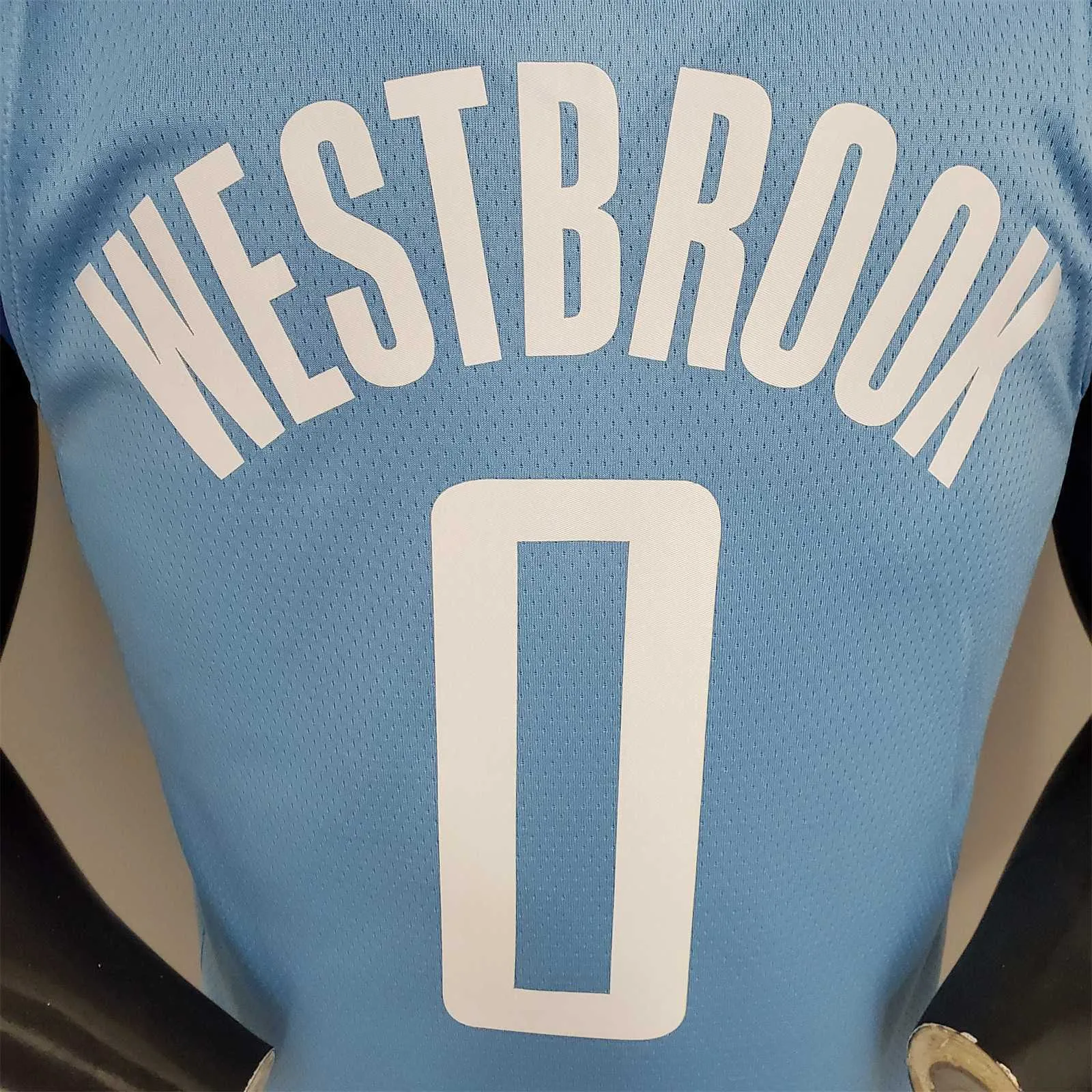 WESTBROOK#0 2021 Rockets City Edition Blue 2