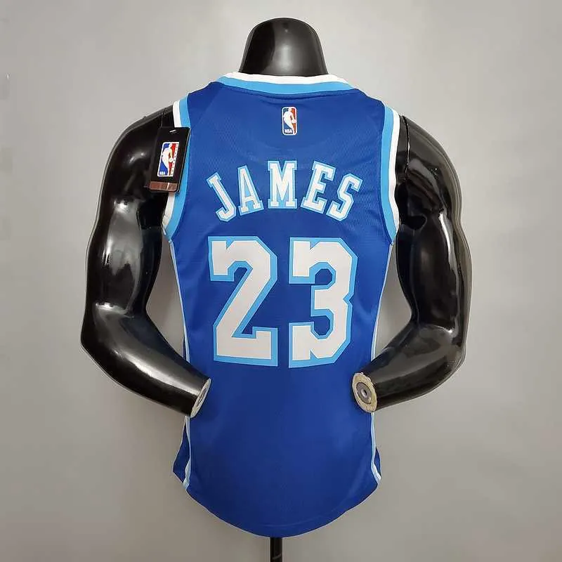 New James #23 Lakers blue 5