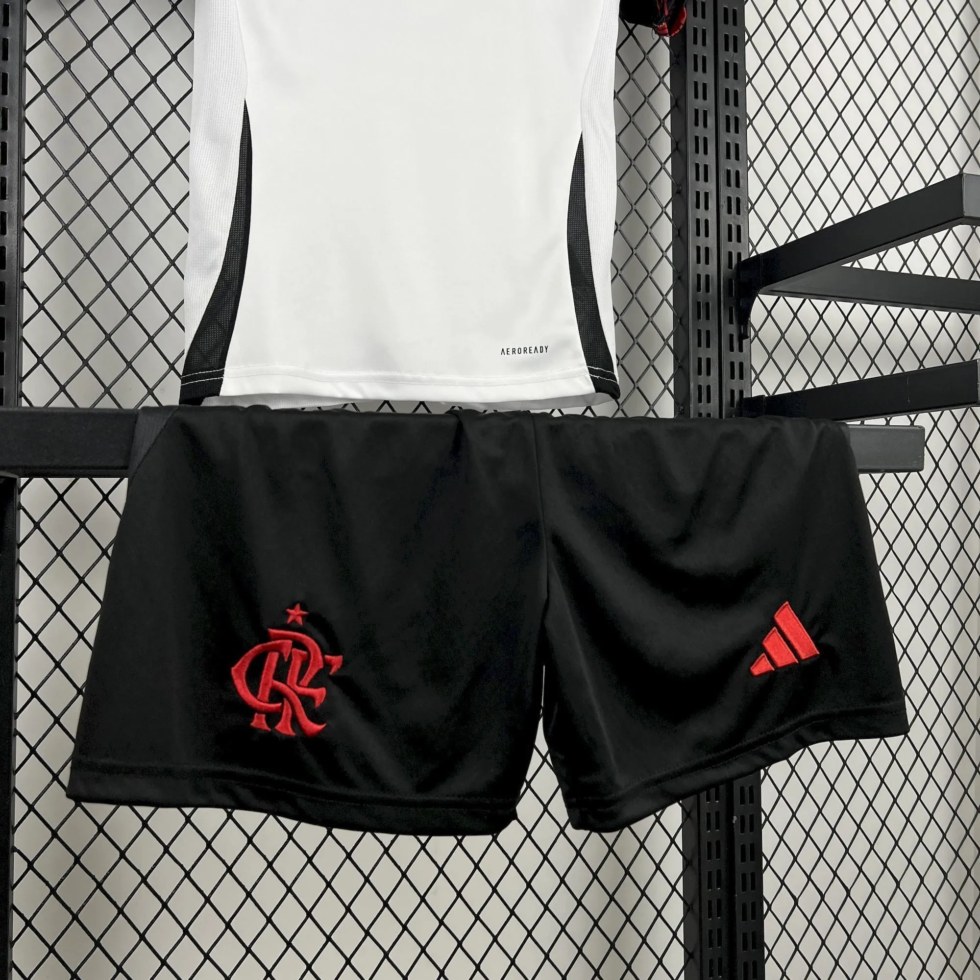 25-26 Flamengo Away Kids Kit Soccer T-Shirt AAAAJersey Supply Yupoo 5