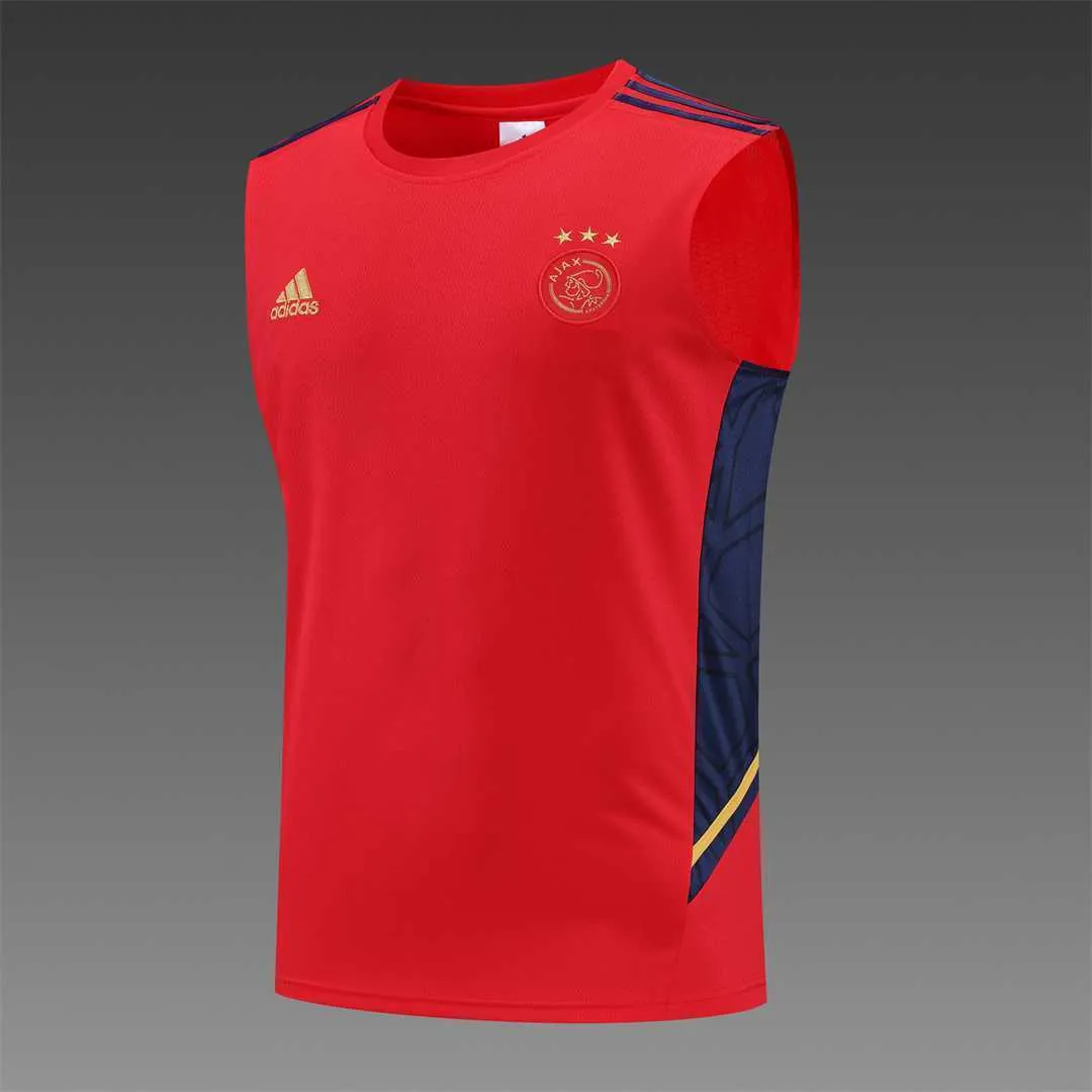 22-23 Ajax vest training suit kit Red 1