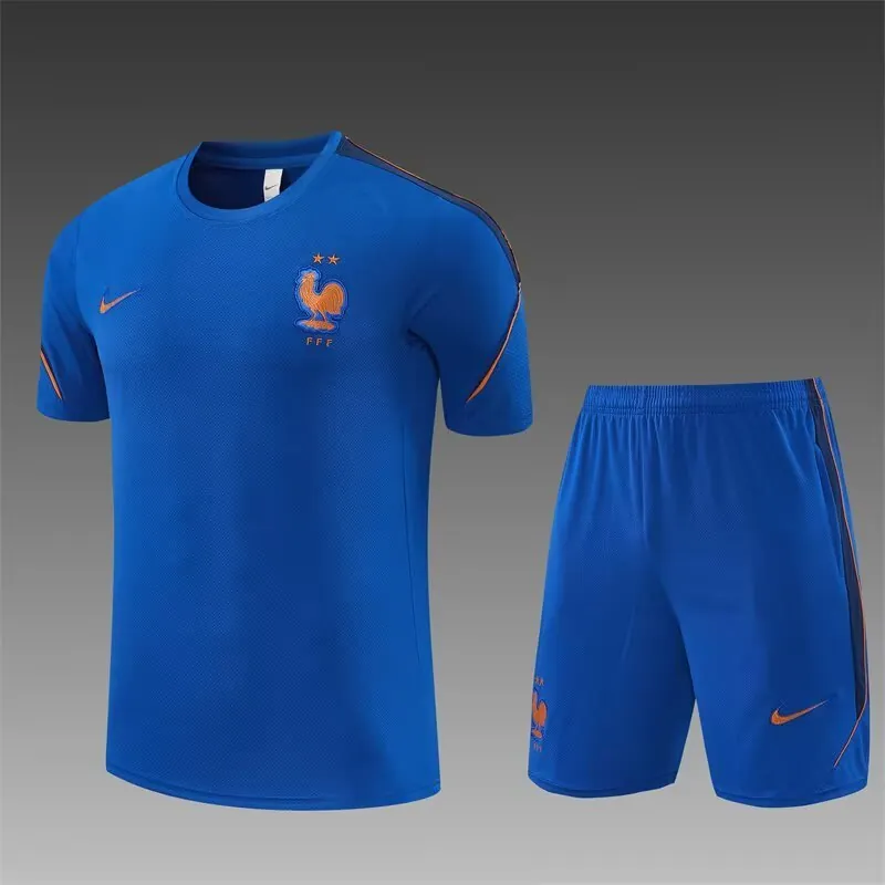 2026 France Mens Kit Blue Training Suit Yupoo 8 7