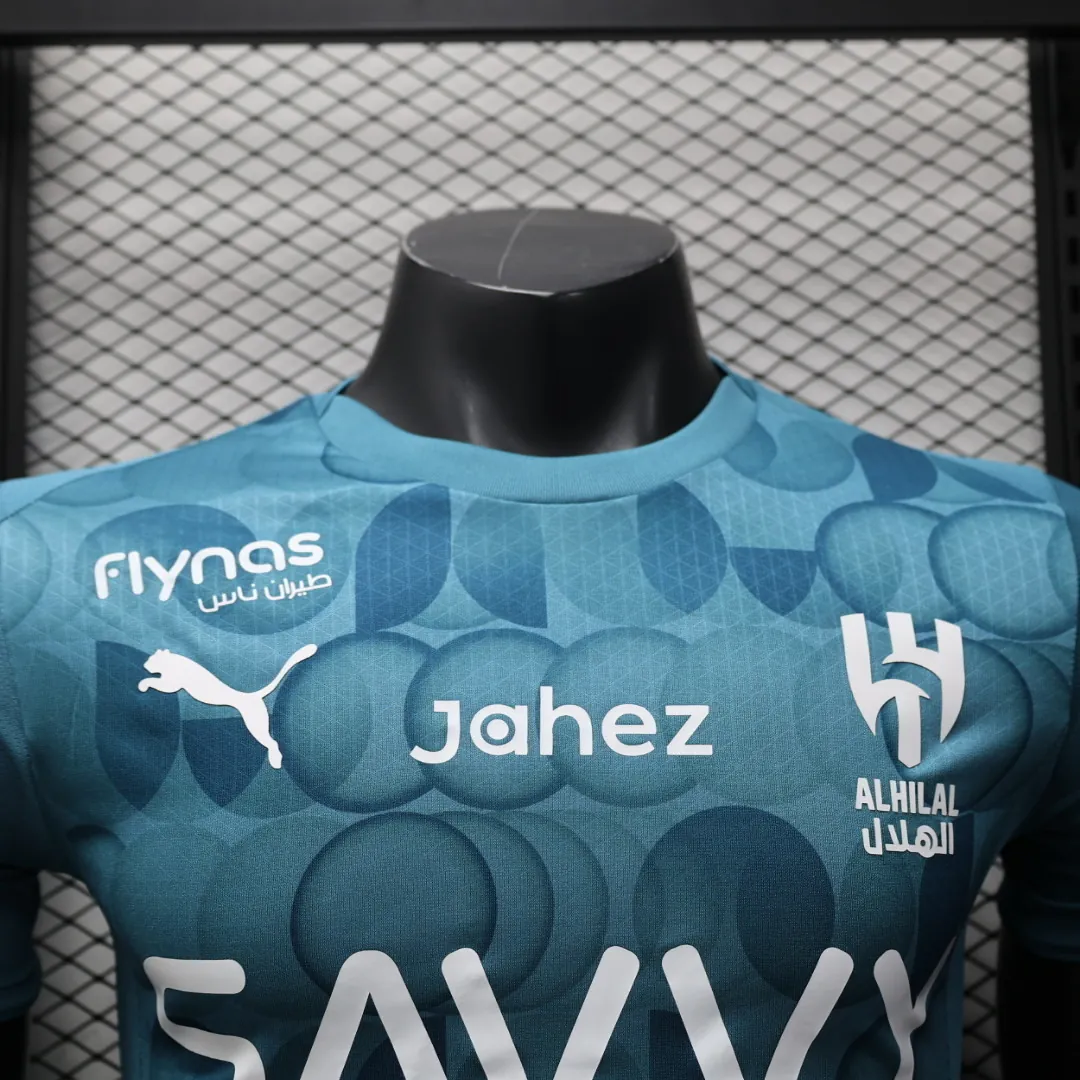 25-26 Al-Hilal Saudi Third Away Kit Player Version Soccer AAAAJersey Cheap Yupoo 2