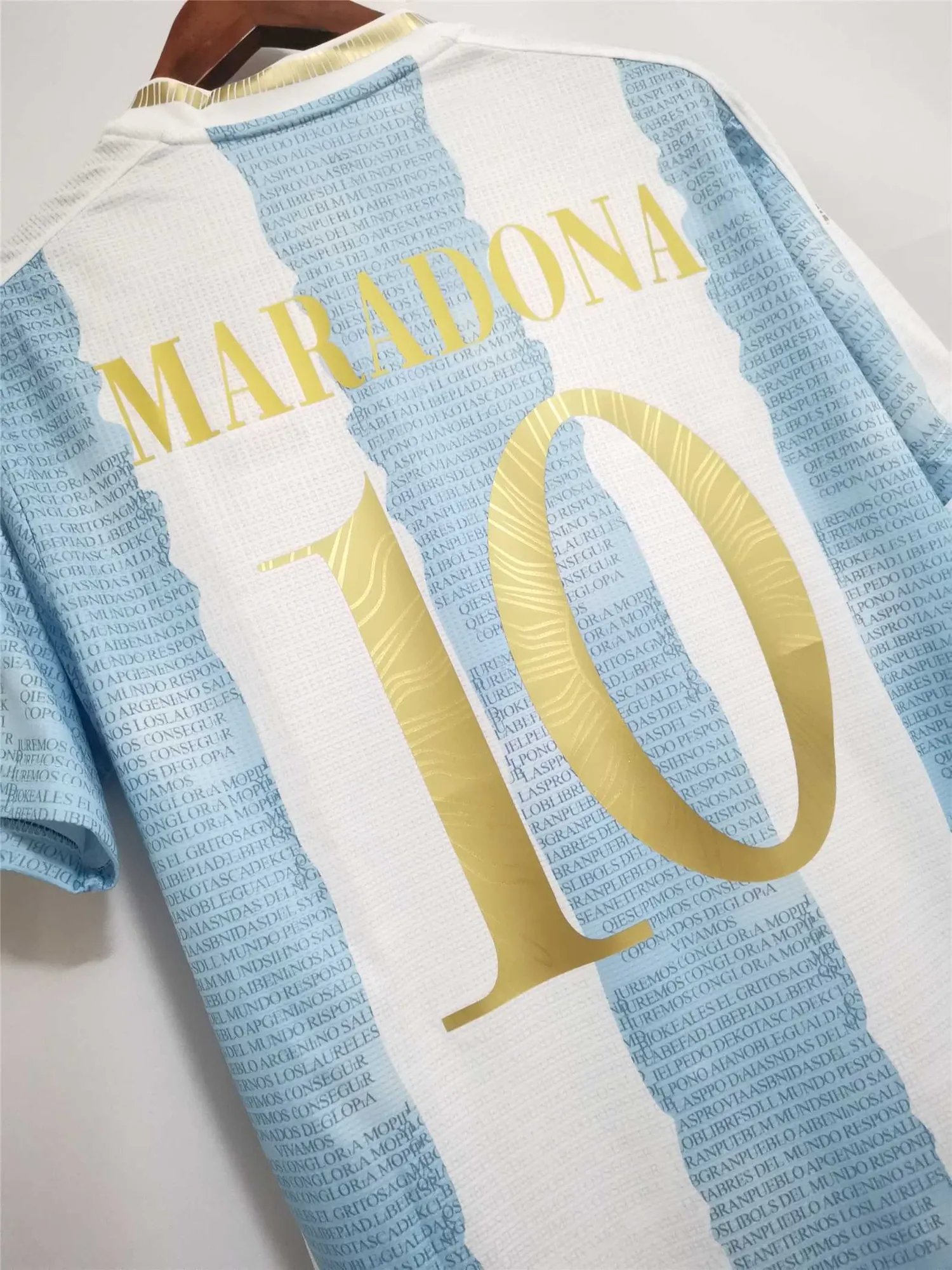 2021 Argentina Commemorative Edition White Blue 4