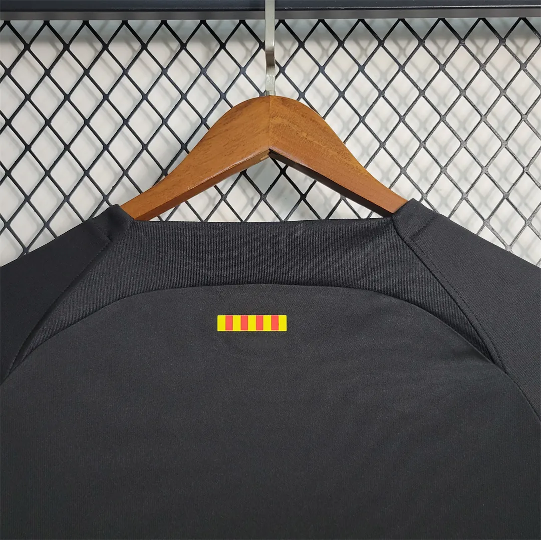 23-24 Barcelona Black Training suit 4