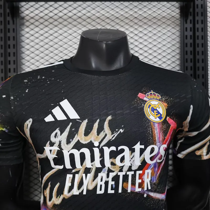 25-26 Real Madrid x LV Special Edition Kit Player Version Shirt Soccer AAAAJersey Yupoo 6