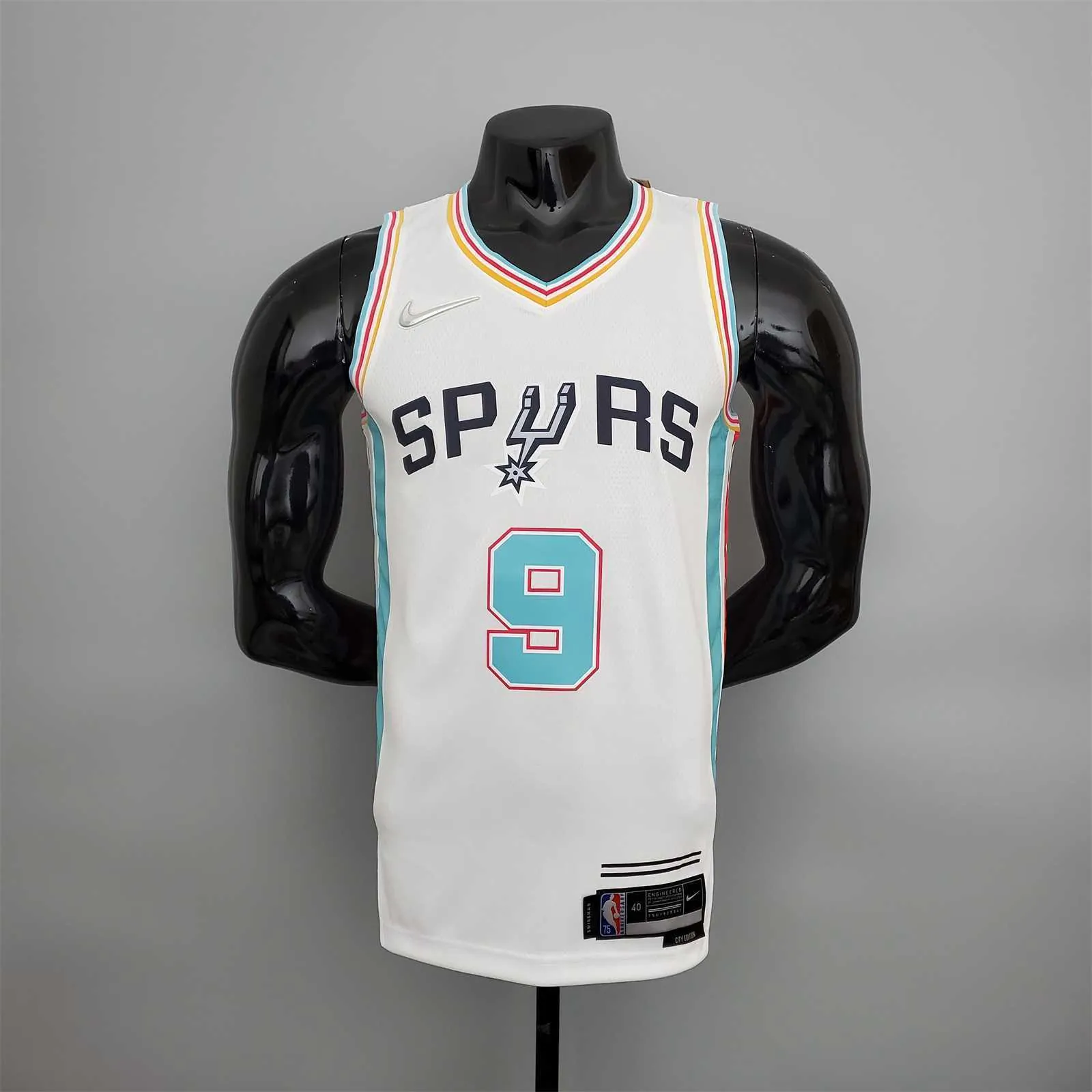 2022 Season Parker #9 Spurs City Edition White 9