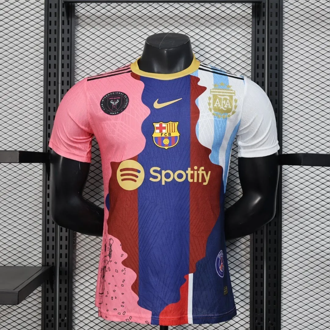 24-25 Messi Career Exclusive Player Version Shirt AAAAJersey Supply Yupoo 6