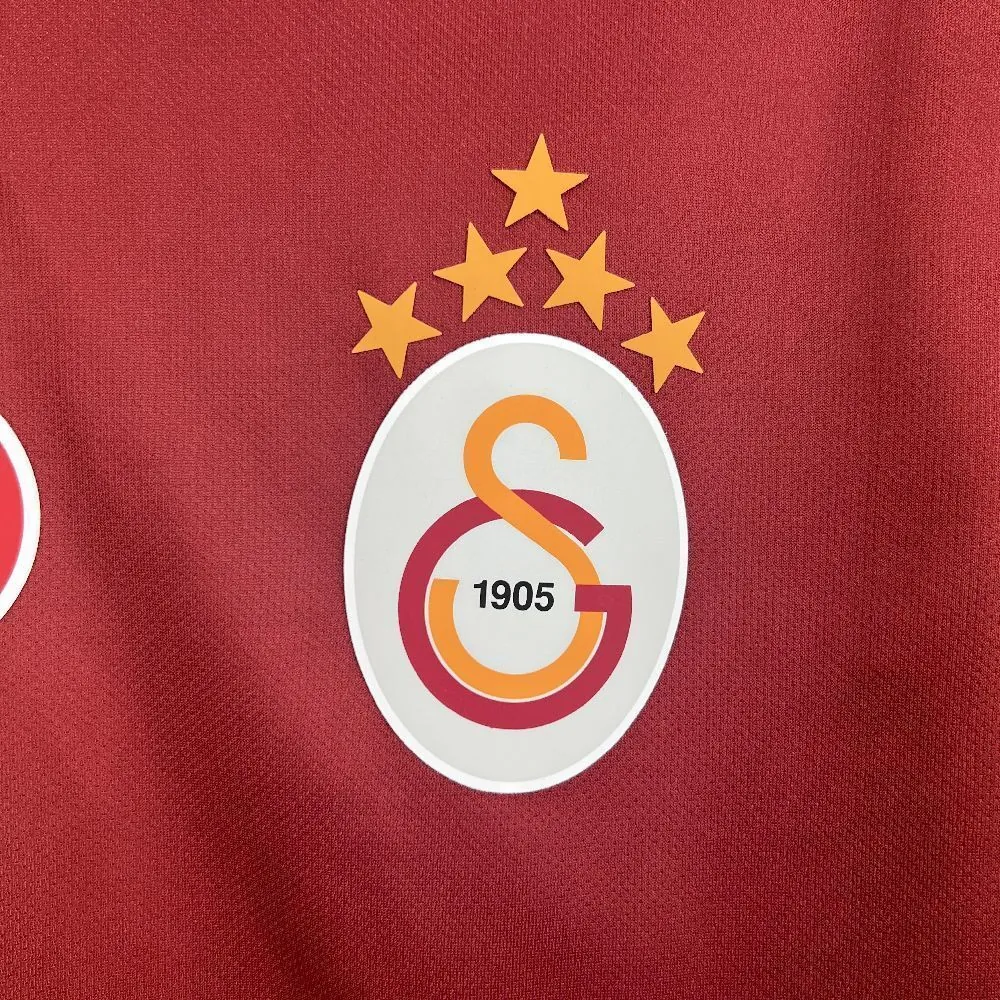 25-26 Galatasaray Home Kit Football Uniforms Sport Shirt AAAAJersey Supply Factory Yupoo 3