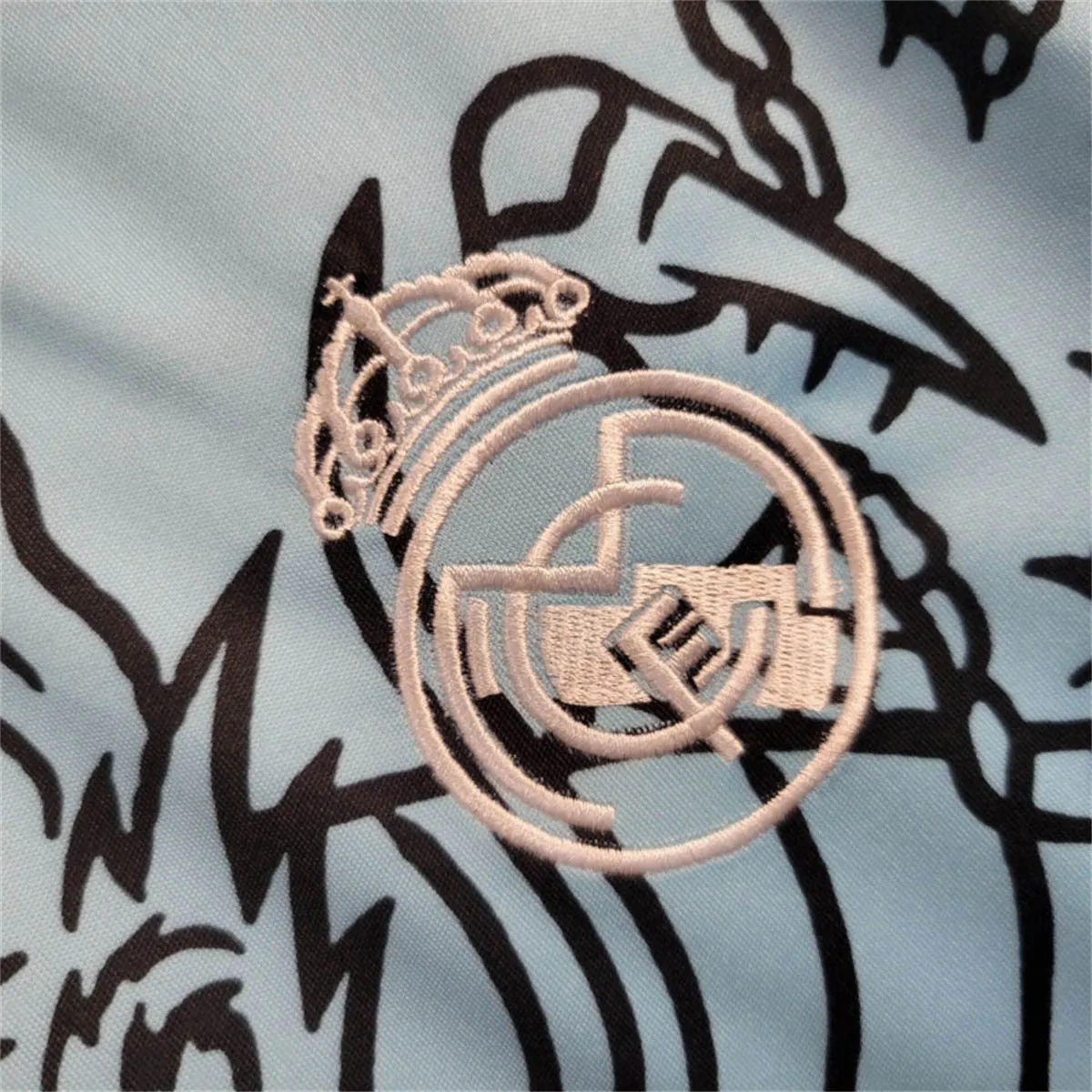 24-25 Real Madrid Blue Dragon Special Edition Shirt Football Apparels Soccer AAAAJersey Yupoo 3