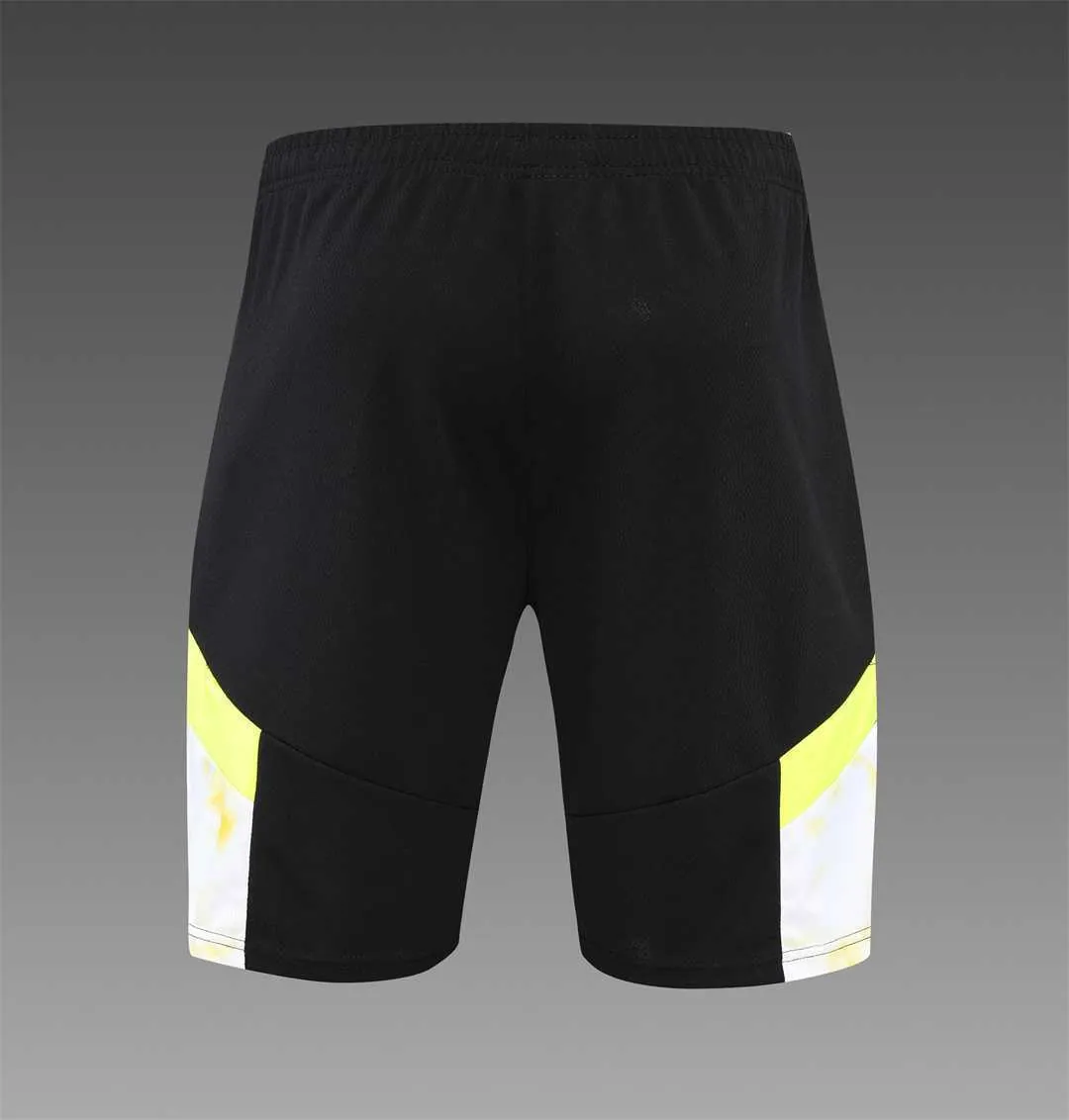 22-23 Dortmund vest training suit kit black and white 7